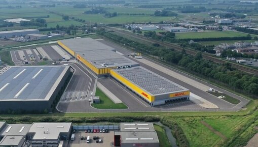 DHL duurzaam sorteercentrum