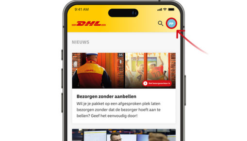 Bezorgvoorkeur instellen Mijn DHL-app Bezorgvoorkeur instellen Mijn DHL-app